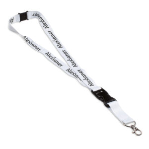 Lanyard Schlüsselband weiß
